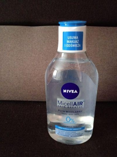Nivea MicellAIR Skin Breathe, Płyn Micelarny, Twarz, oczy i usta, Cera normalna i mieszana