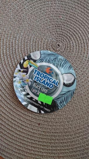 Marion Tropical Island, Peeling do twarzy, Black Coco