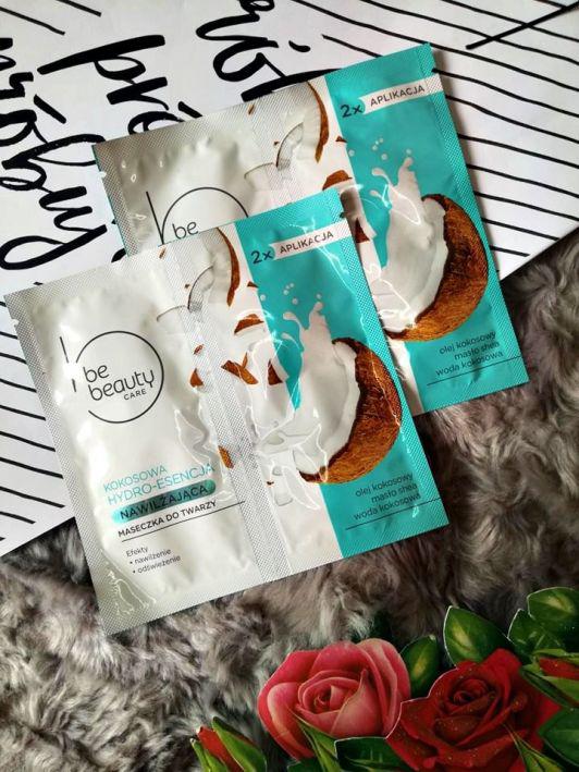 BeBeauty Care, Maseczka do twarzy, Nawilżająca, Kokosowa hydro-esencja
