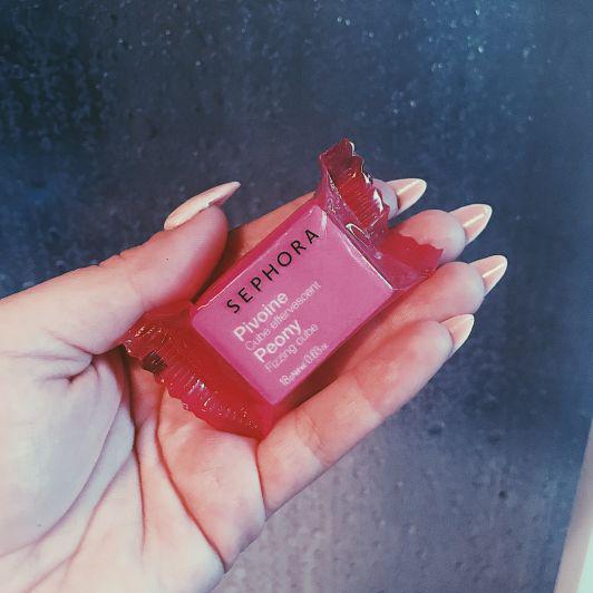 Sephora Kostka musująca do kąpieli, Piwonia