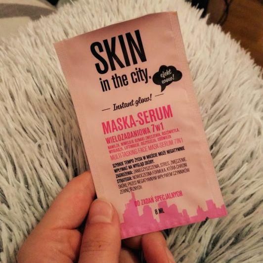 Skin in the City Maska-serum do twarzy, Instant Glow, Wielozadaniowa, 7w1