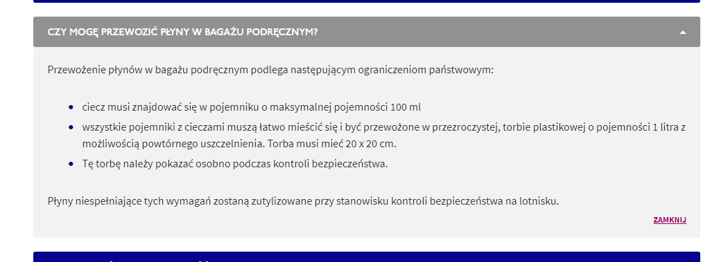 Do tych co latają samolotem!