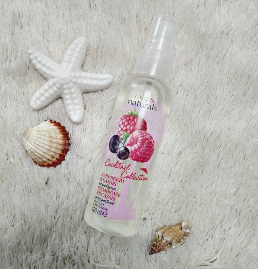 avon naturals mgielka do ciala coctail collection malina i czarna porzeczka