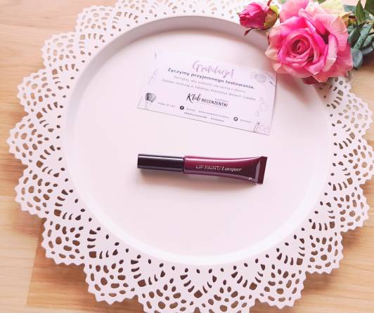 loral lip paint lacquer pomadka w plynie nr 110 dracula blood