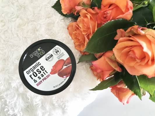 Organic Shop Body Polish, Peeling do ciała, Perłowa Róża