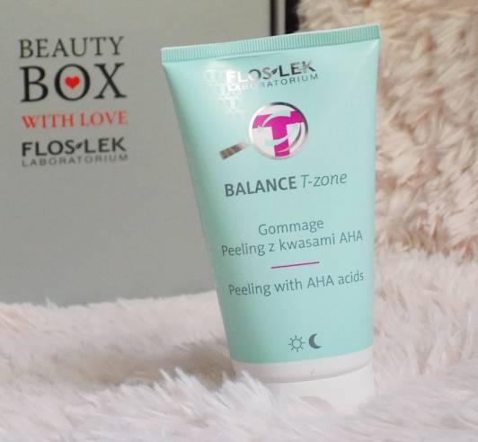 floslek balance tzone peeling gommage do twarzy z kwasami aha