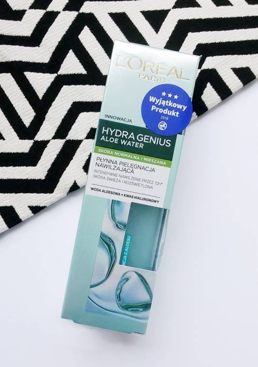 loral hydra genius aloe water plynna pielegnacja nawilzajaca skora normalna i mieszana