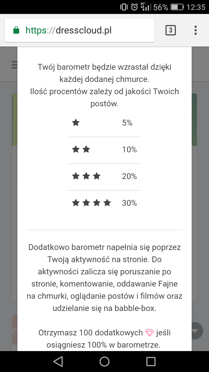 Ile macie dziś % w barometrze?