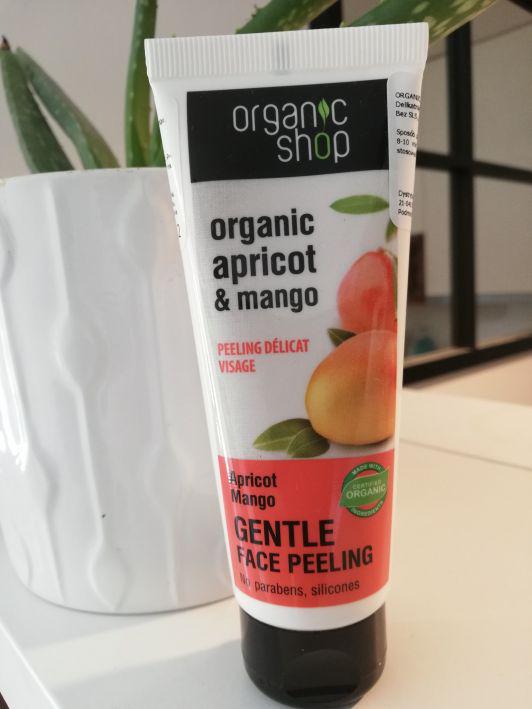 Organic Shop Peeling do twarzy, Morela i mango