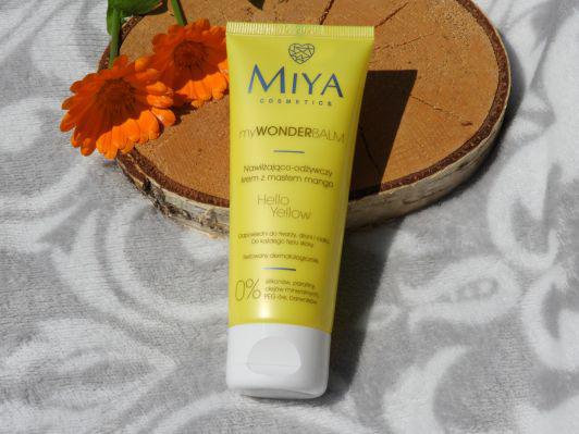 Miya Cosmetics myWONDERbalm, Hello Yellow nawilżająco-odżywczy krem z masłem mango