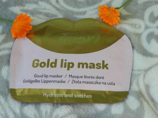 Action Maseczka na usta, Hydrożelowa, Gold Lip Mask, Hydrates And Soothes