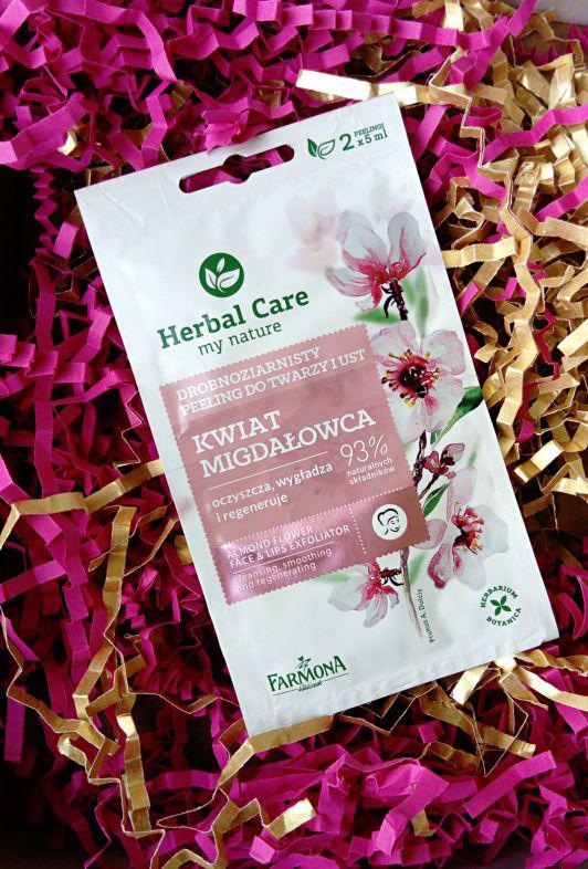 Farmona Herbal Care, Drobnoziarnisty peeling do twarzy i ust, Kwiat migdałowca