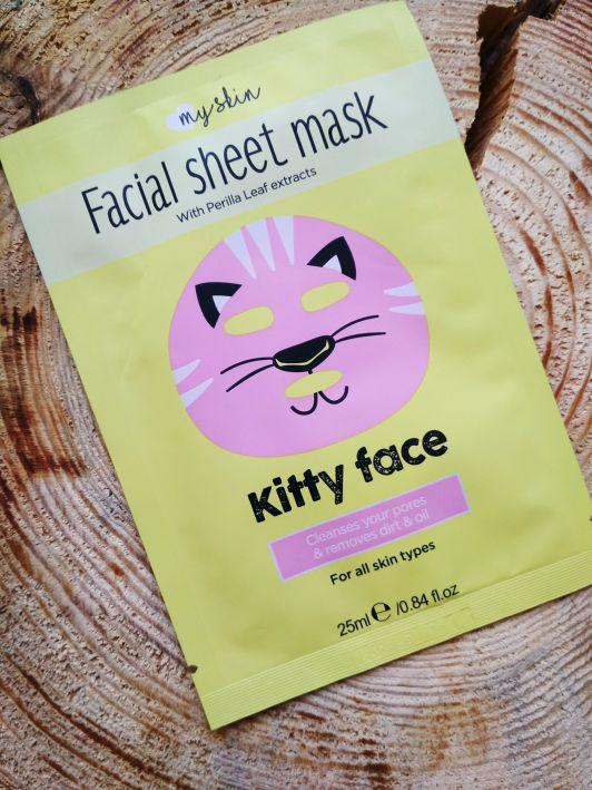 my skin Maska do twarzy w płacie, Kitty Face