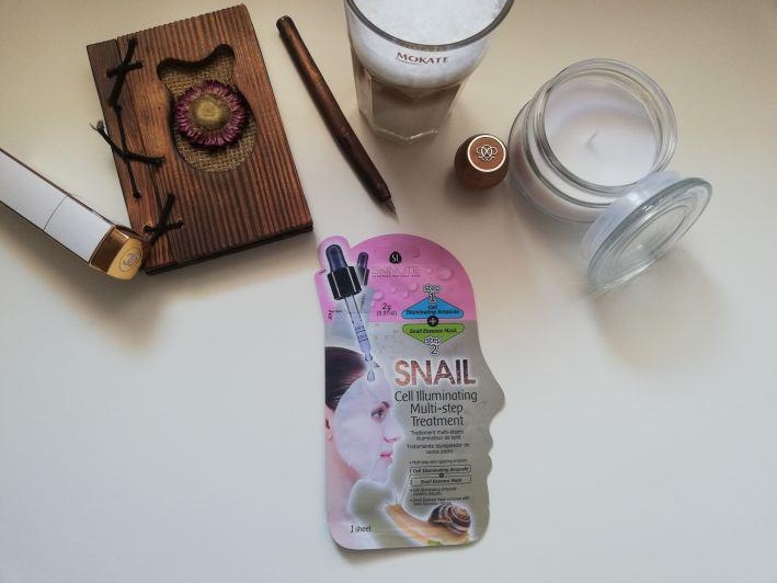 Skinlite Snail cell illuminating multi-step treatment - dwu etapowy program rozświetlający