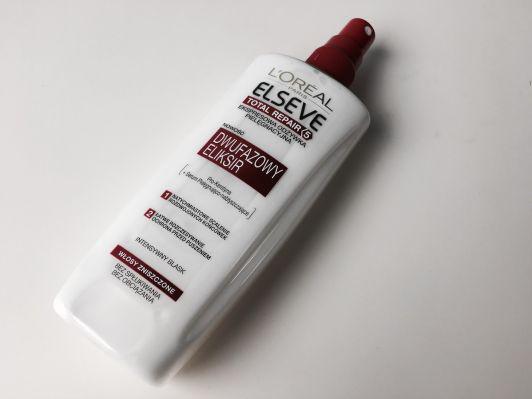 L'Oréal Elseve, Eliksir w sprayu, Dwufazowy, Total Repair 5