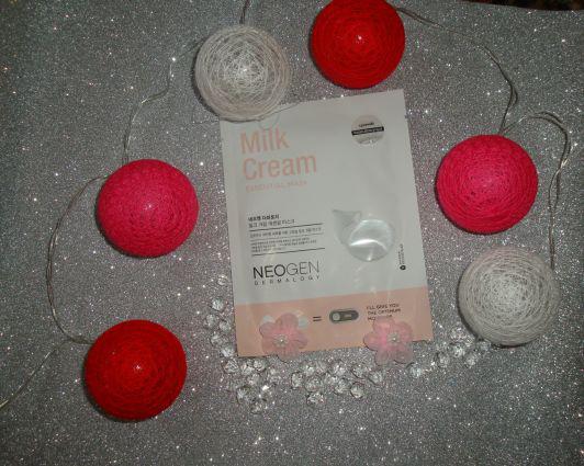 Neogen Dermalogy Maska do twarzy w płacie, Milk Cream