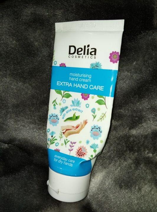 Delia Krem do rąk i paznokci, Extra Hand Care, Nawilżajacy z aloesem