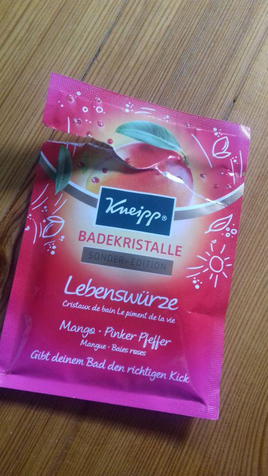 Kneipp Kryształki do kąpieli, Mango