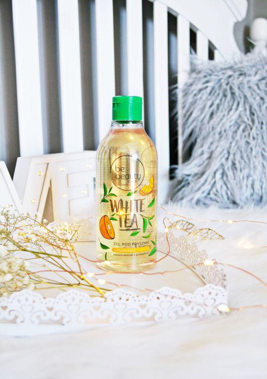 BeBeauty White Tea, Żel pod prysznic, Pielęgnujący, Ekstrakt z pomarańczy
