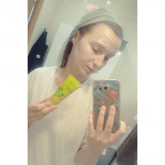 Avon Naturals, Maseczka do twarzy, Odżywcza, Zielona oliwka