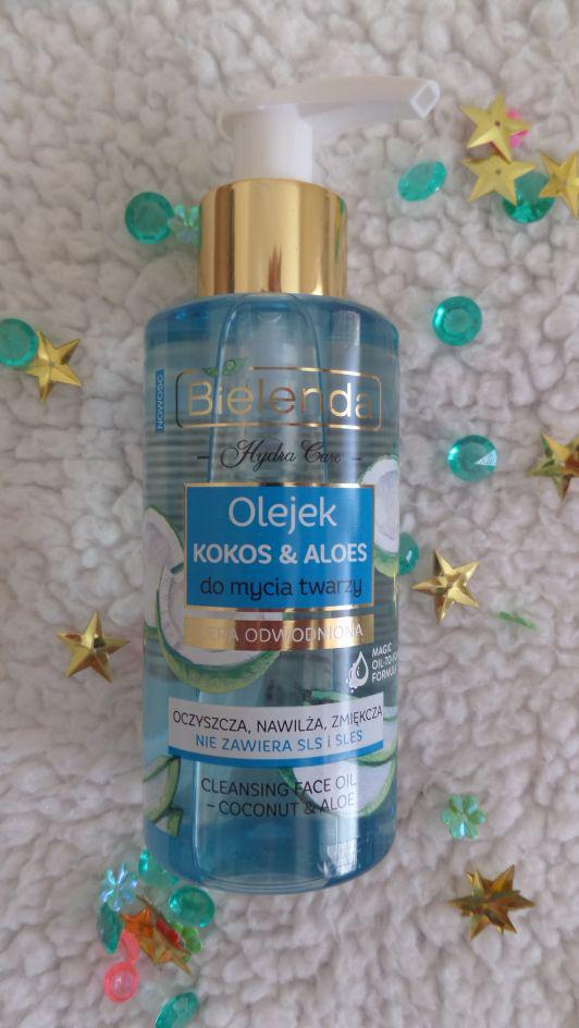Bielenda Hydra Care, Olejek do mycia twarzy, Kokos & aloes