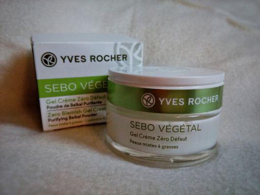 Yves Rocher Żel-krem przeciw niedoskonałościom Sebo Végétal