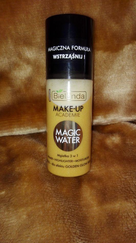 Bielenda Make Up Academie, Magic Walter, Mgiełka do twarzy 3w1, Gold dla efektu Golden Glows