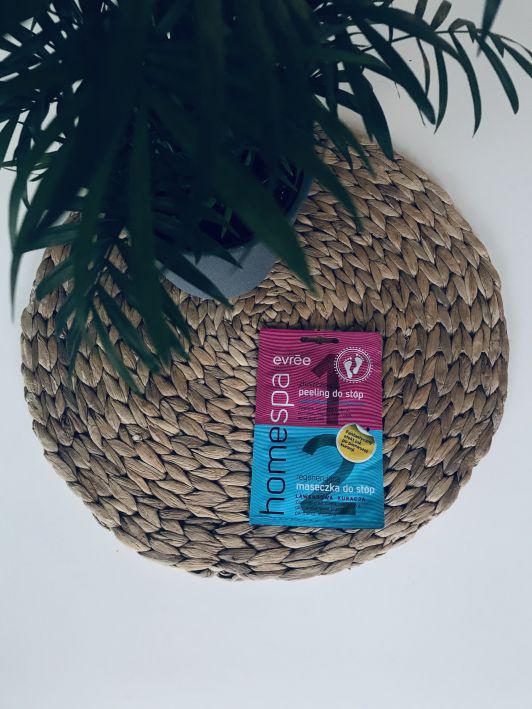 Evree Home SPA, Peeling i maseczka do stóp, Kuracja 2 w 1