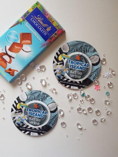 Marion Tropical Island, Peeling do twarzy, Black Coco