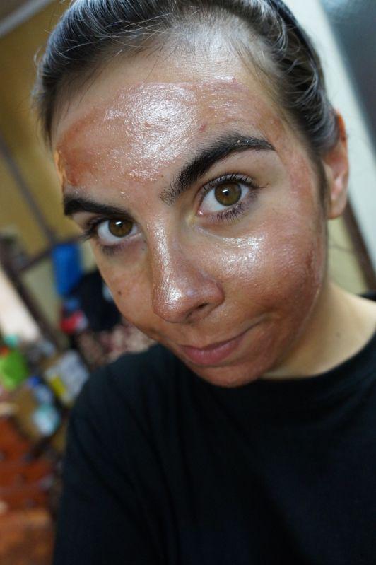 BeBeauty Care,Maseczka do twarzy,Metallic Golden Rose peel-off,Regeneracja