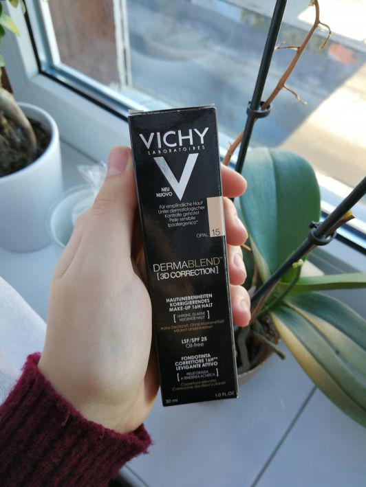 VICHY Laboratoires Dermablend, Podkład do twarzy korygujący, nr 15 opal
