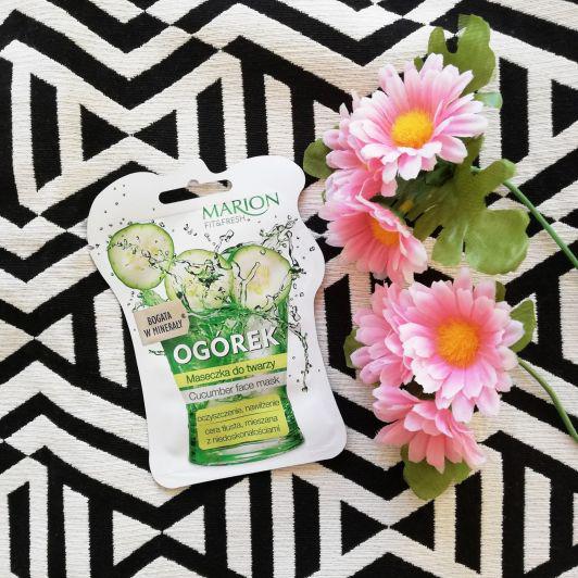 Marion Fit&Fresh, Maseczka do twarzy, Ogórek