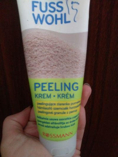 Peeling krem do stóp