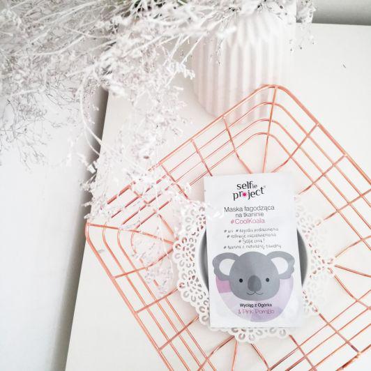 Selfie Project Maska do twarzy w płacie, Na tkaninie, #CoolKoala