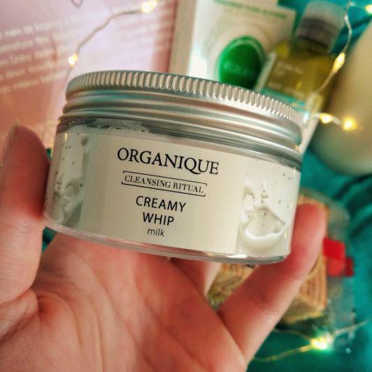 Organique Creamy wheap, kremowa pianka do mycia, mleczna