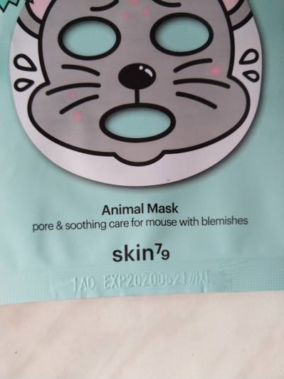 skin 79 maska do twarzy w placie animal mask myszka