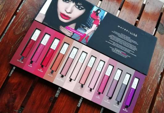 maybelline super stay pomadka do ust w plynie matowa nr 65 seductress