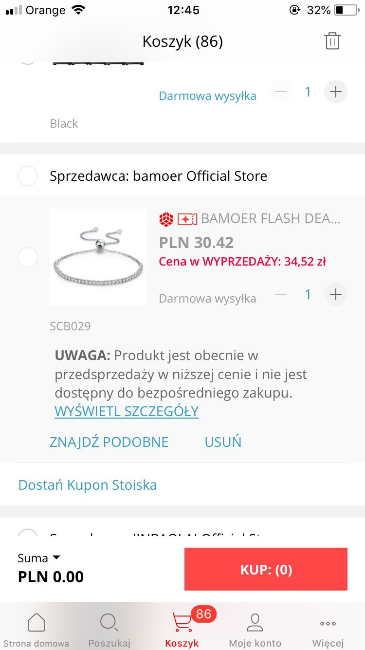 Wyprzedaże - aliexpress 