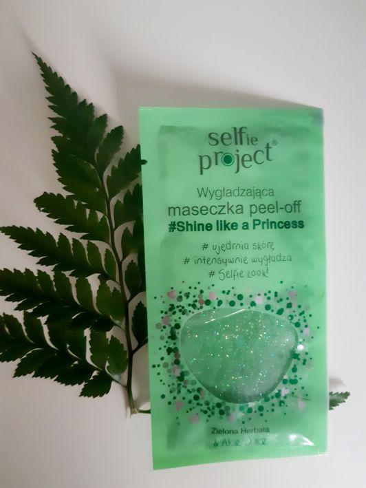 Selfie Project Maska do twarzy, Peel-off, Wygładzająca, #Shine like a Princess