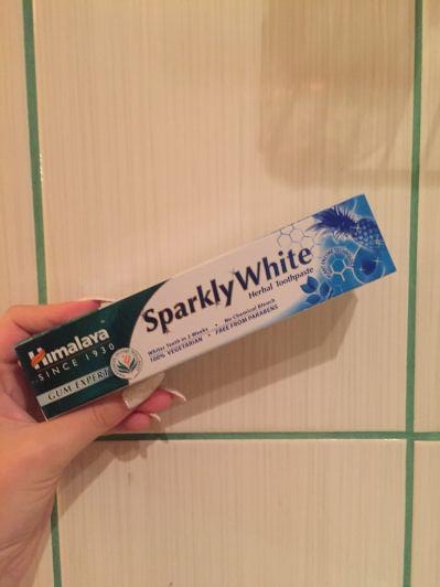 Himalaya pasta sparkly white