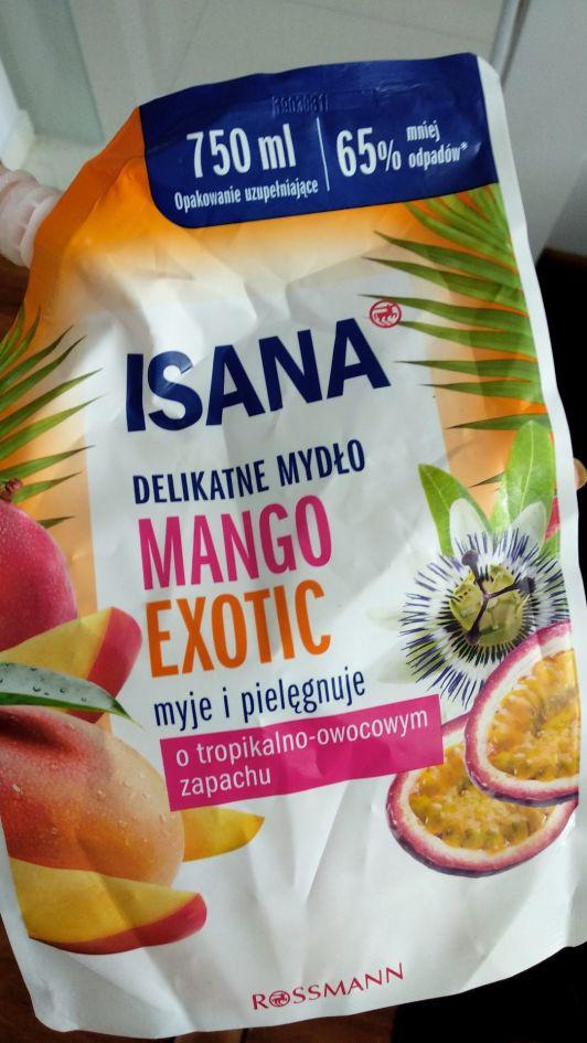 Isana Mydło do rąk w płynie, Mango Exotic