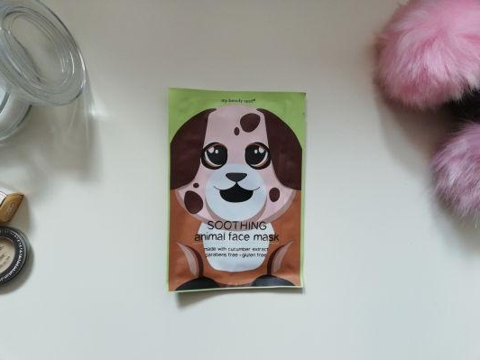 My Beauty Spot Maska do twarzy w płacie, Animal Face Mask, Soothing