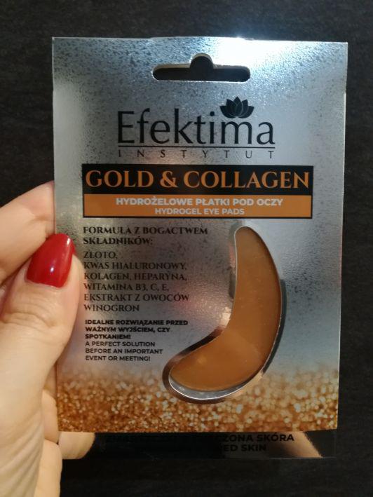 Efektima Golf & Collegen Hydrożelowe płatki pod oczy