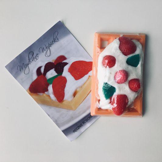 Mydlane Wypieki Mydło ciasteczkowe, Gofr mydlany