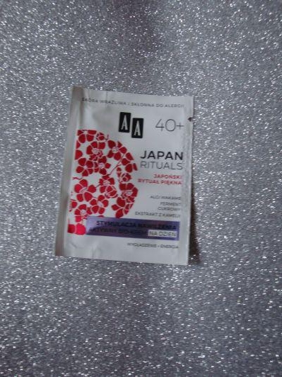 AA Japan Rituals, Japoński Rytuał Piękna, Stymulacja nawilżenia, aktywny bio-krem na dzień, 40+