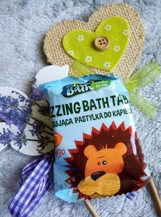 Marba Cosmetics Pastylka do kąpieli, musująca, the jungle bath fizzing bath tab, mango