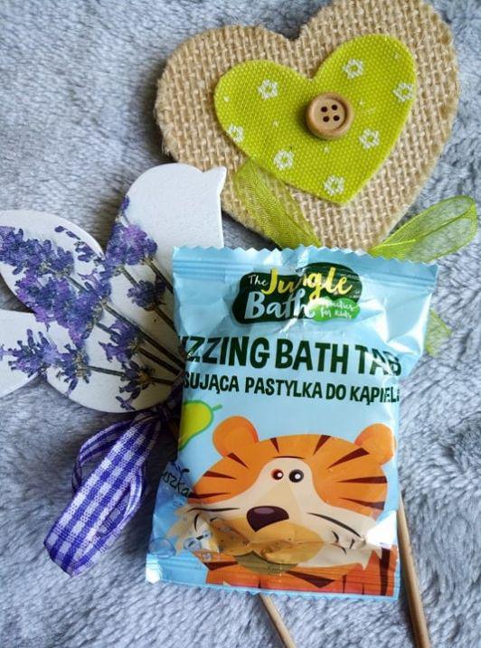 Marba Cosmetics Pastylka do kąpieli, musująca, the jungle bath fizzing bath tab, gruszka