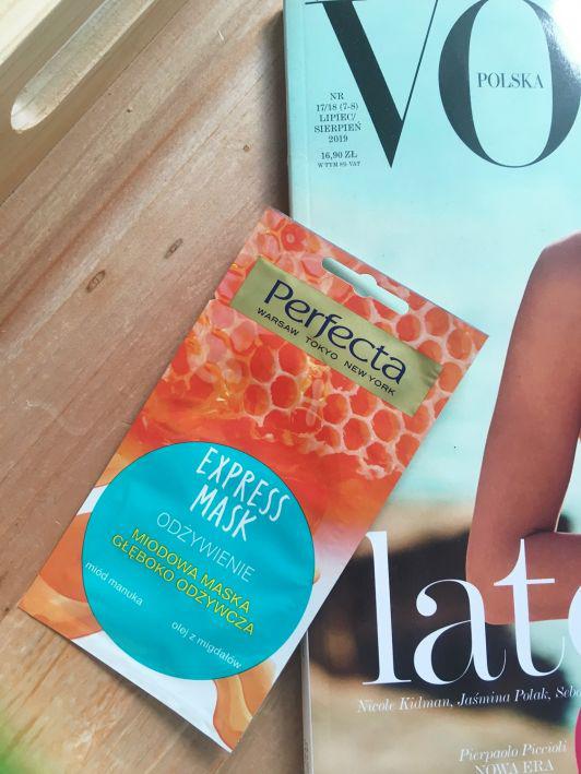 Perfecta Express Mask, Odżywienie, Miodowa maska głęboko odżywcza