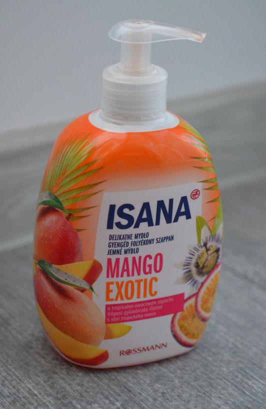 Isana Mydło do rąk w płynie, Mango Exotic