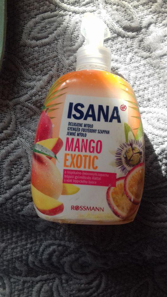 Isana Mydło do rąk w płynie, Mango Exotic